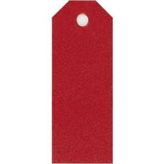Rød Gaveindpakninger & Gaveposer Manillamærker billige, rød, str. 3x8 cm, 220 g, 20stk