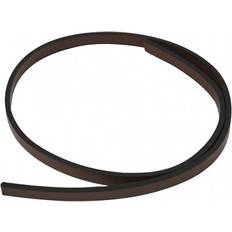 Creativ Company Imiteret læderbånd, B: 10 mm, tykkelse 3 mm, brun, 1m