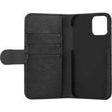 Essentials Apple iPhone 12 Pro Mobiletuier Essentials 3 Card PU Wallet Case for iPhone 12/12 Pro