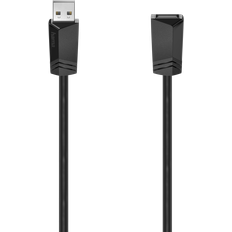 Hama USB A-USB A - USB-kabel Kabler Hama USB A - USB A 2.0 3m