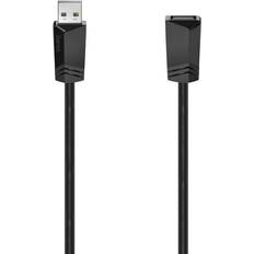 Hama USB A-USB A - USB-kabel Kabler Hama USB A - USB A 2.0 0.8m