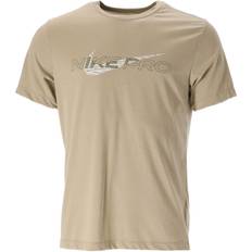 Nike Pro Dri-FIT Graphic T-shirt Men - Khaki