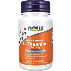 Now Foods Double Strength L-Theanine 200mg 60 stk
