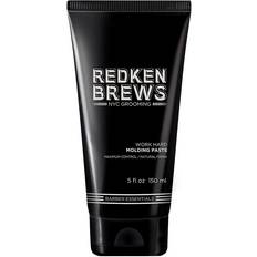 Redken Herre - Tørt hår Stylingprodukter Redken Brews Work Hard Molding Paste 150ml