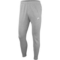 Nike Fitness - Herre Bukser Nike Sportswear Club Sweatpant Men - Dark Gray Heather/Matte Silver/White