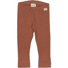 Petit Piao Rib Modal Leggings - Latte