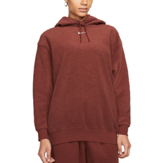 16 - 48 - Dame - Hoodies Sweatere Nike Sportswear Essentials Soft Hoodie Women - Bronze Eclipse/White
