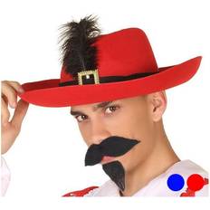 Historiske Hatte Kostumer Th3 Party Male Musketeer Feather Hat