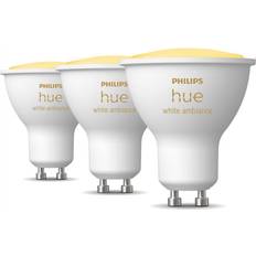 Philips Hue GU10 - Reflektorer LED-pærer Philips Hue White Ambiance LED Lamps 4.3W GU10