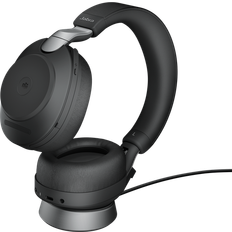 Jabra Aktiv støjreduktion - Over-Ear - Trådløse Høretelefoner Jabra Evolve2 85 MS Stereo USB-C With Stand