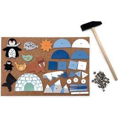 Magni Trælegetøj Kreativitet & Hobby Magni hammermosaik, polarmotiver