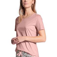 48 - Bomuld - Dame - M T-shirts Calida Favourites Dreams Shirt Short Sleeve - Rose Bud