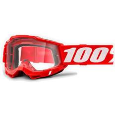 100% Accuri 2 - Red/Clear Lens