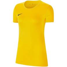 Nike Dame - Gul - L T-shirts Nike Dri-FIT Park VII Jersey Women - Tour Yellow/Black