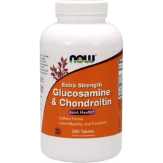 Now Foods B-vitaminer Kosttilskud Now Foods EXTRA STRENGTH GLUCOSAMINE & CHONDROITIN 240 stk