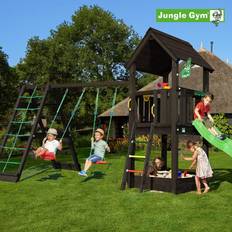 Gynger - Sandkasser Badebassiner Jungle Gym Play Tower Complete Club Incl Climb Module X'tra & Slide