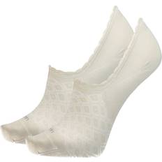 Calvin Klein Beige Strømper Calvin Klein Libby Diamond No Show Sock 2-pack - Beige