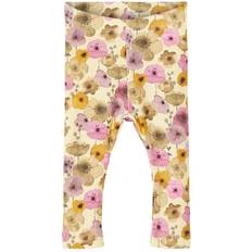 Name It All Over Print Leggings - Yellow/Double Cream (13198568)