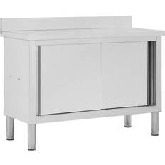 Sølv Skrivebord vidaXL - Skrivebord 50x120cm