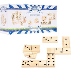 Bestway Trælegetøj Bestway Havespil kæmpe domino 24 dele