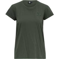 Hummel Elastan/Lycra/Spandex - Grøn T-shirts Hummel Isobella T-shirt - Beetle