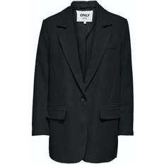 Dame - Oversized - Polotrøjer Overdele Only Lana Berry Long Blazer - Black