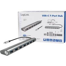 Elnet - USB 3 - USB-C USB-hubs LogiLink UA0310