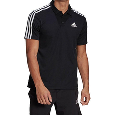 adidas Primeblue Designed To Move Sport 3-Stripes Polo T-shirt Men - Black