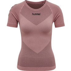 Hummel Pink T-shirts Hummel First Seamless Jersey Women - Dusty Rose
