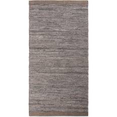 Rug Solid Leather Brun 200x300cm