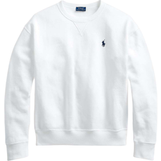 Lauren Ralph Lauren Bomuld Tøj Lauren Ralph Lauren Logo Crew Neck Sweatshirt - White