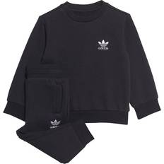 Adidas 86 Tracksuits adidas Infant Adicolor Crew Set - Black (HE6909)