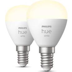 E14 Lyskilder Philips Hue W Luster EU P45 LED Lamps 5.7W E14