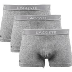 Lacoste Boxsershorts tights Underbukser Lacoste Casual Trunks 3-pack - Grey Chine