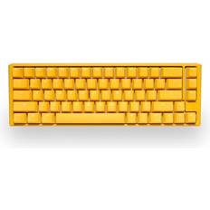 Ducky Cherry MX Brown Tastaturer Ducky DKON2167ST One 3 SF Yellow RGB Cherry MX Brown (Nordic)