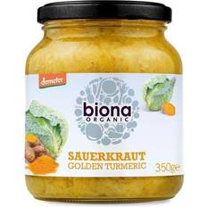 Ingefær Krydderier, Smagsgivere & Saucer Biona Golden Turmeric Sauerkraut 350g