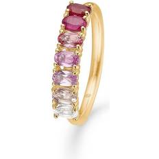 Turmalin Ringe Mads Z Poetry Ring - Gold/Purple/Transparent