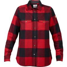 L - Rød Overdele Fjällräven Canada Shirt W - Red