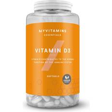 Myvitamins D-vitaminer Vitaminer & Mineraler Myvitamins Vegan Vitamin D Softgels 60softgeler Uden smag