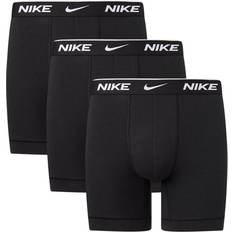 Nike Elastan/Lycra/Spandex Underbukser Nike Everyday Cotton Boxer Brief 3-pack - Black