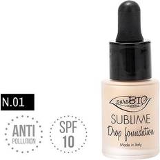 Flydende Face primers PuroBIO Sublime Drop Foundation 01, 19 g, 19 gram