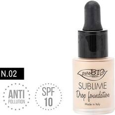 Flydende Face primers PuroBIO Sublime Drop Foundation 02, 19 g, 19 gram