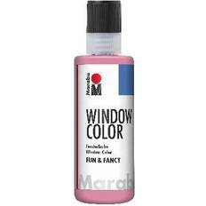 Vandbaseret Glasmaling Marabu Window Color Fun & Fancy Light Pink 80ml