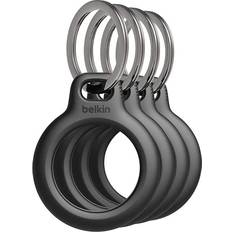 Belkin Rød Mobiltilbehør Belkin Secure Holder with Key Ring for AirTag 4-Pack