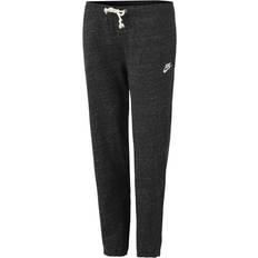 Nike Dame - Træningstøj Bukser Nike Gym Vintge Trousers Women - Black/White