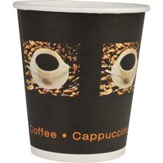 Paper Cups Singlewall Black 50pcs