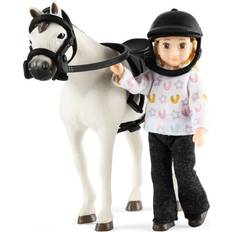 Lundby Dukketilbehør - Plastlegetøj Dukker & Dukkehus Lundby Dollshouse Doll with Horse 60809000