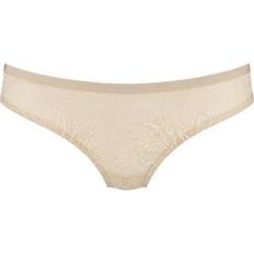 Beige - Blomstrede Undertøj Triumph Amourette charm Brazilian Brief - Creamy Dream