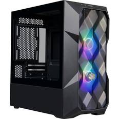 Cooler Master Mini Tower (Micro-ATX) - Mini-ITX Kabinetter Cooler Master MasterBox TD300 Mesh Tempered Glass