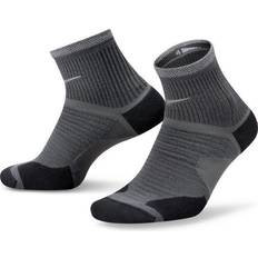 Nike Grå - Uld Strømper Nike Spark Wool Running Ankle Socks Unisex - Smoke Grey/Dark Smoke Grey/Black/Reflect Silver